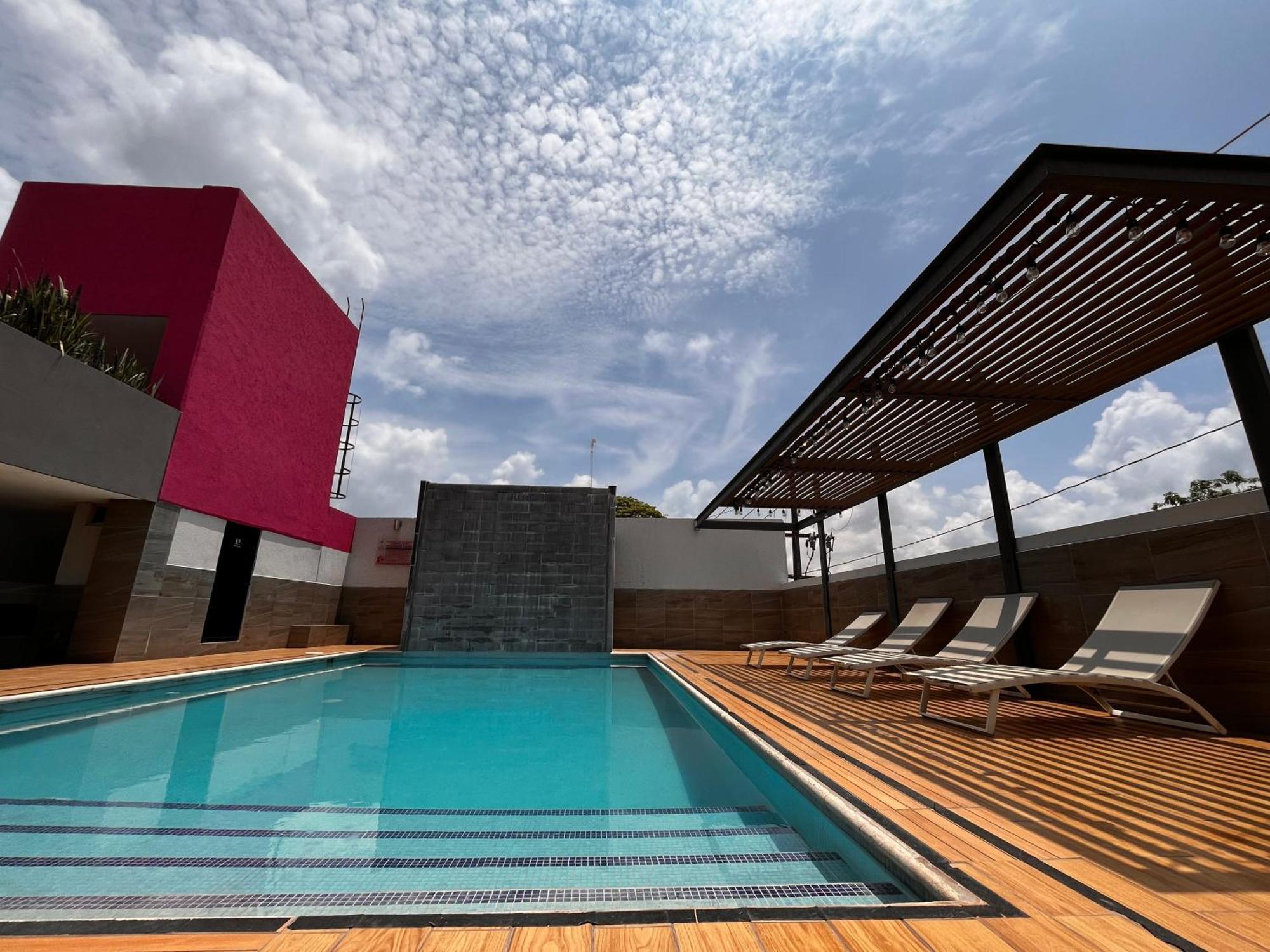 Hotel Meson De La Chinantla Tuxtepec エクステリア 写真
